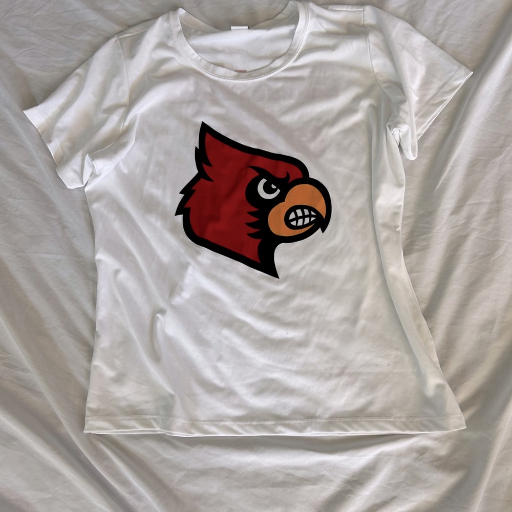 Louisville Cardinals white shirt